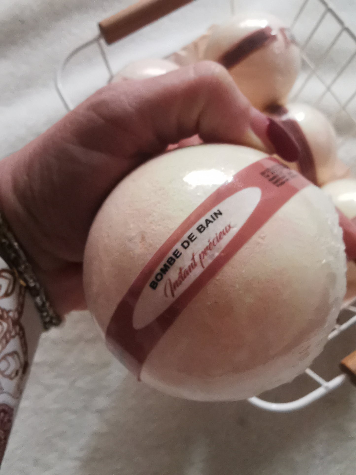 Bombe de Bain Effervescente instant précieux