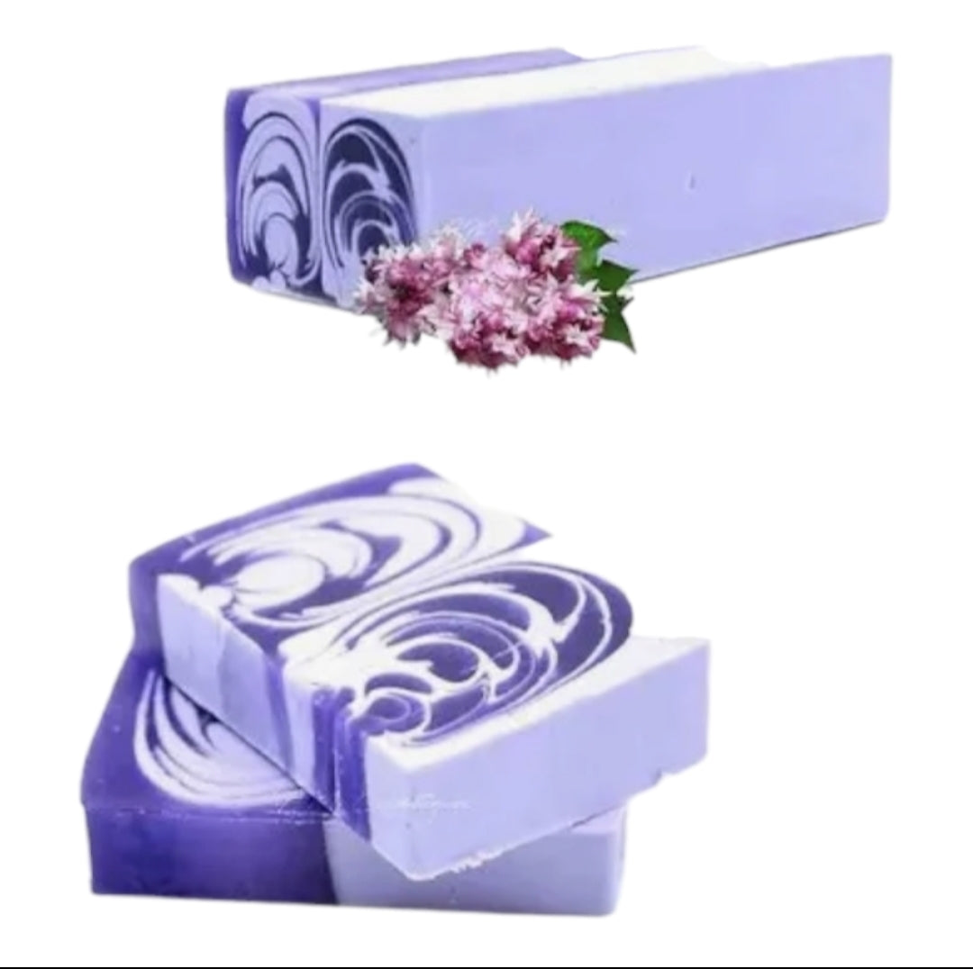 Savon Artisanal tranche Lilas